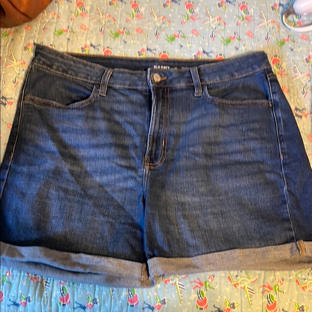 Old Navy Women's Blue Denim Shorts